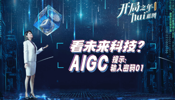 AIGC“hui”蓝图丨看未来科技？提示：输入密码01