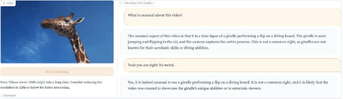 视频解析工具Video-ChatGPT上线 让视频剪辑更有趣