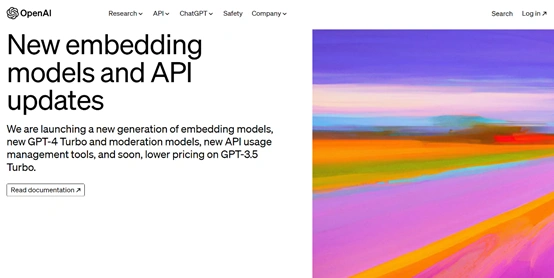 OpenAI发布重大更新：全新大、小文本嵌入模型，GPT-4Turbo预览模型，免费审核模型及API价格大降价！
