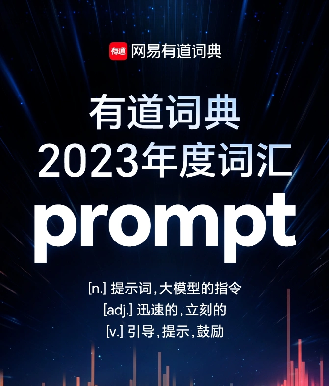 AI大模型指令“Prompt”成为网易有道词典2023年度词汇