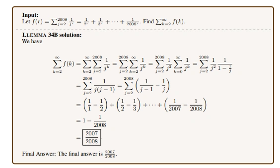 专注数学的开源大型模型LLEMMA问世，表现超越其他数学语言模型