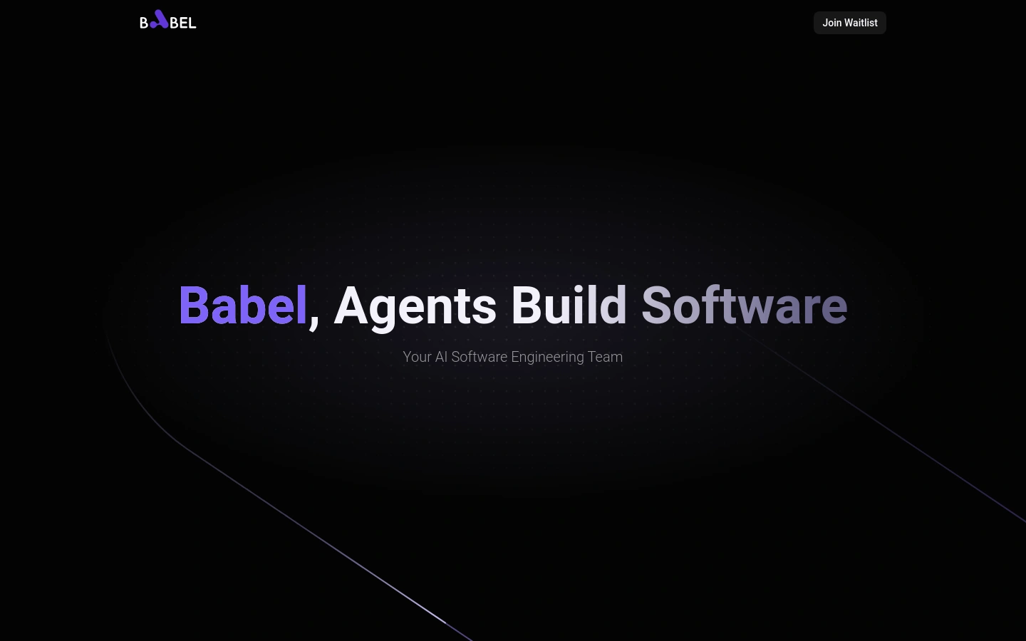 Babel Cloud官网体验入口 人工智能AI软件开发工具免费下载地址