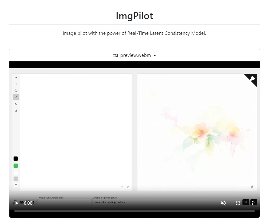 ImgPilot：AI实时绘图神器，草图秒变艺术作品！